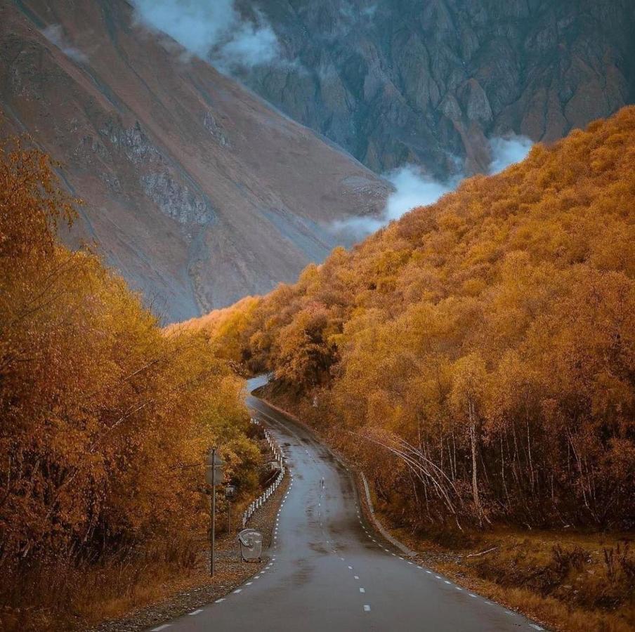 Hotel Axien Kazbegi ภายนอก รูปภาพ
