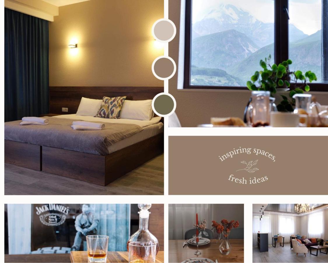 Hotel Axien Kazbegi ภายนอก รูปภาพ