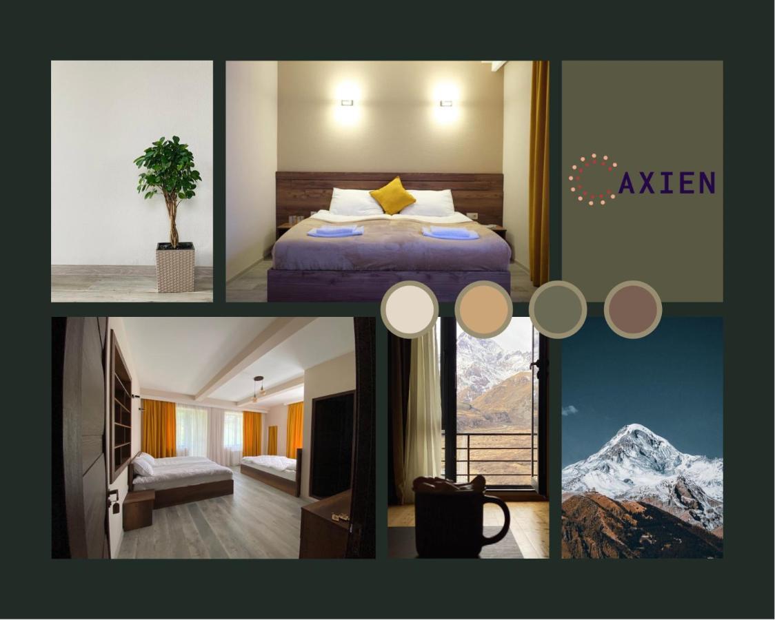Hotel Axien Kazbegi ภายนอก รูปภาพ
